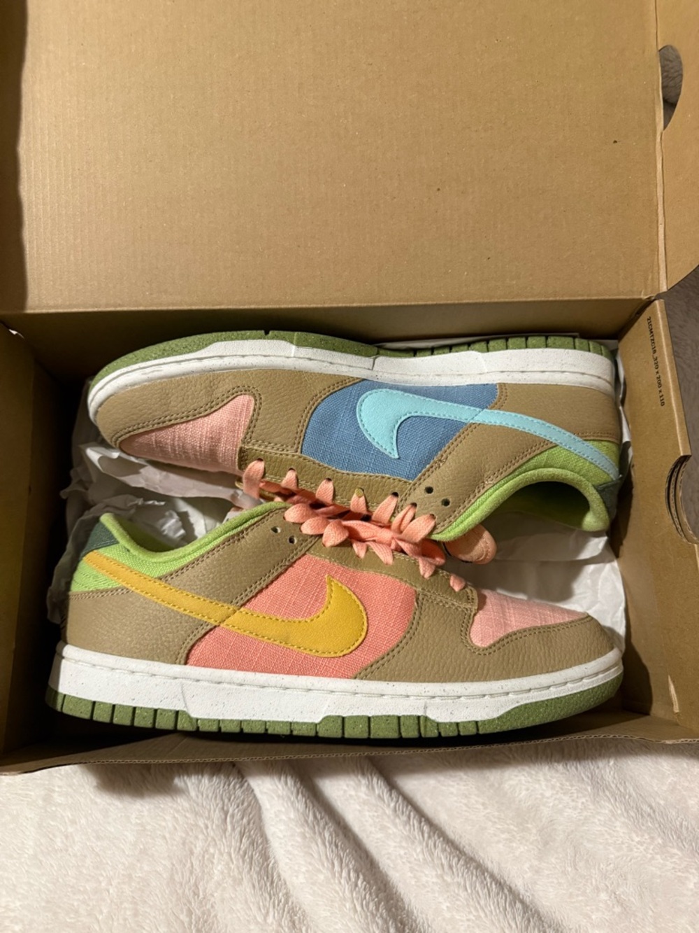 Nike Dunk Low Next Nature Sun Club Artic - men’s size 8.5